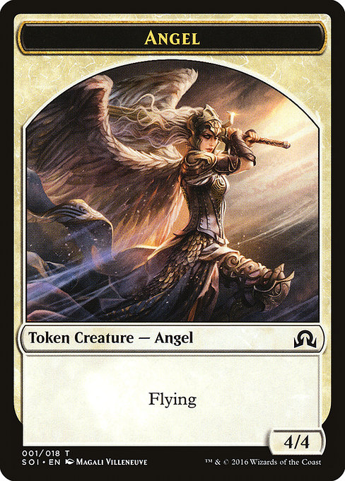 Angel (Shadows over Innistrad Tokens #1)