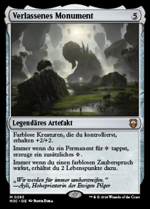 Forsaken Monument (Modern Horizons 3 Commander #293)