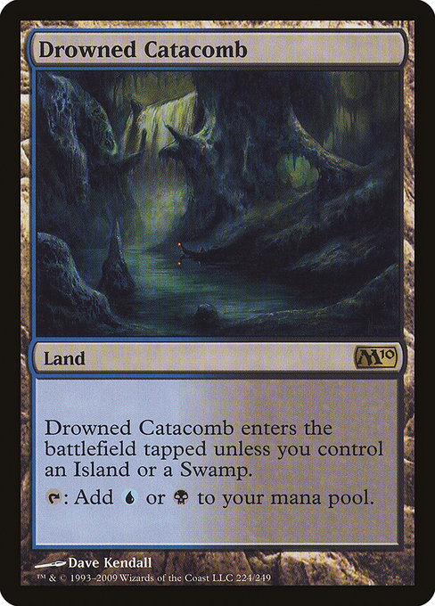 Catacombes noyées