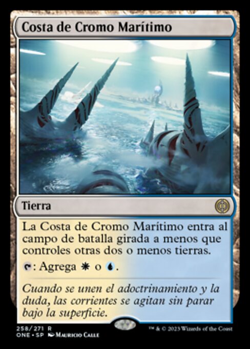 Seachrome Coast (Phyrexia: All Will Be One #258)