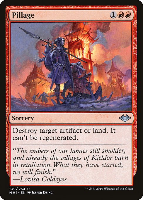 Pillage (Modern Horizons #139)