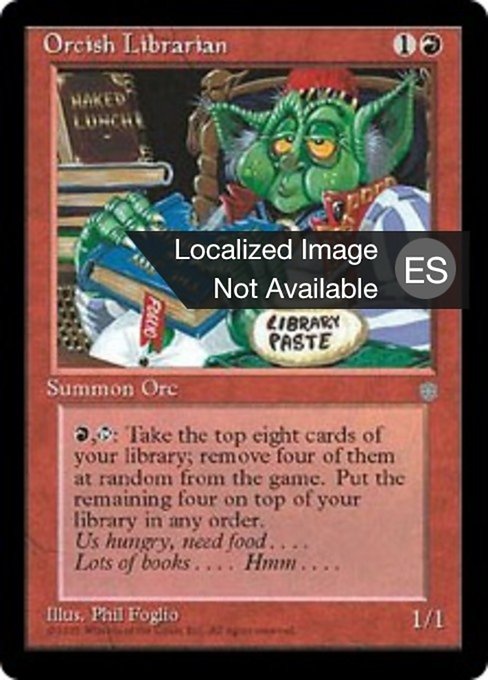 Orcish Librarian (Ice Age #209)