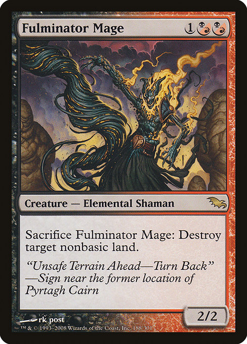 Fulminator Mage (Shadowmoor #188)