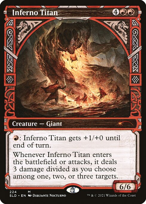 Inferno Titan (Secret Lair Drop #224)