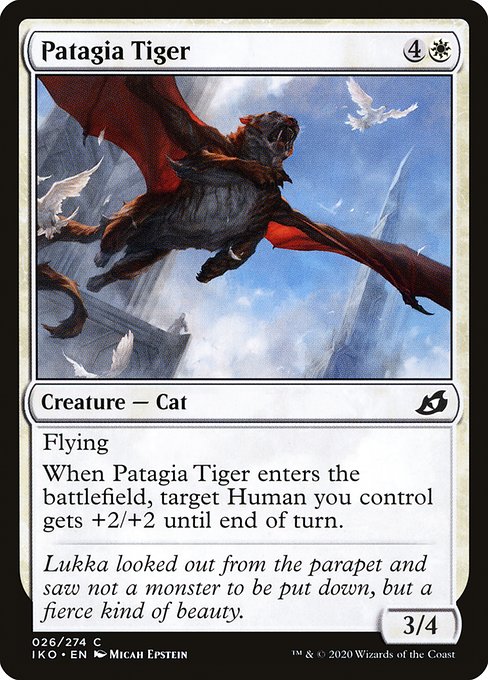 Patagia Tiger card image