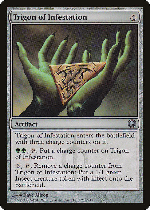 Trigon of Infestation (Scars of Mirrodin #214)