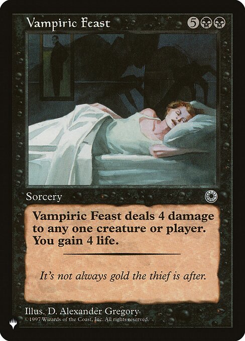 Vampiric Feast (The List #605)