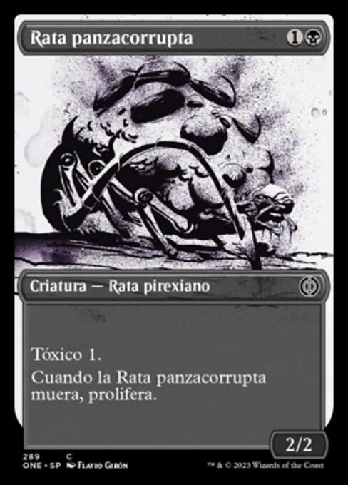 Blightbelly Rat (Phyrexia: All Will Be One #289)
