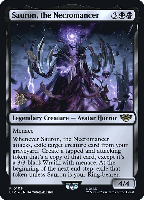 Sauron, the Necromancer (Tales of Middle-earth Promos #106s)