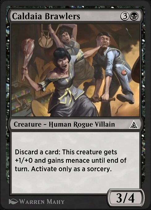 Inner Demons Gangsters magic the gathering card art