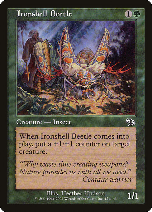 Ironshell Beetle card image