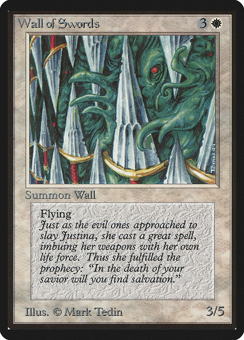 Wall of Swords (Limited Edition Beta #43)