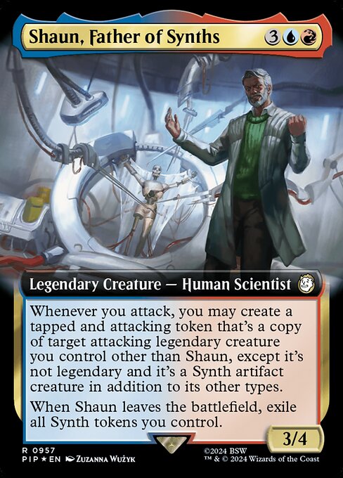 Shaun, Father of Synths card image