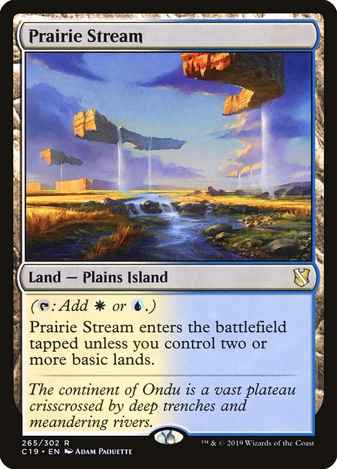 Prairie Stream (Commander 2019 #265)