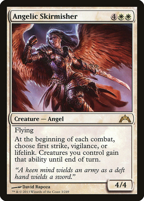 Assaillante angélique|Angelic Skirmisher