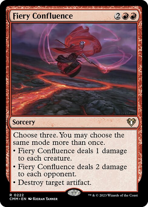 Fiery Confluence (Commander Masters #222)