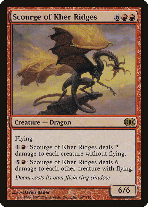 Scourge of Kher Ridges (Future Sight #107)
