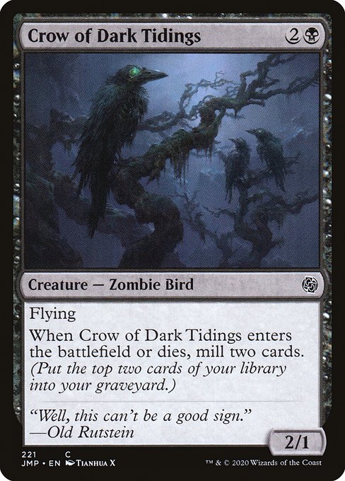 Crow of Dark Tidings (Jumpstart #221)