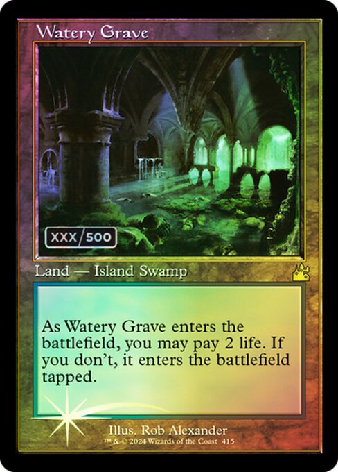 Watery Grave (Ravnica Remastered #415z)