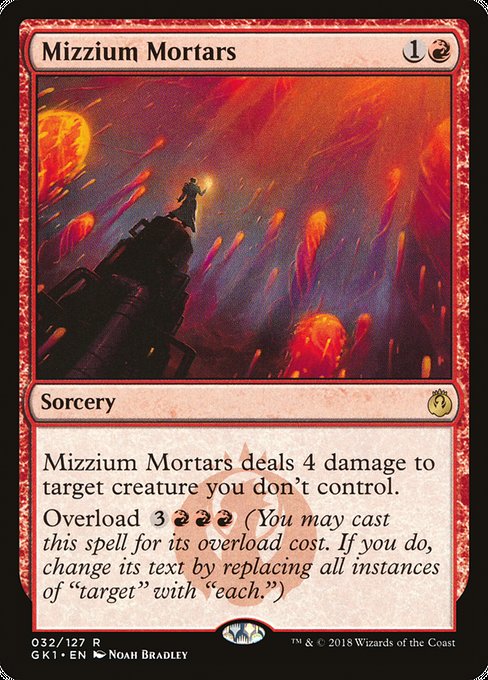 Mizzium Mortars (GRN Guild Kit #32)