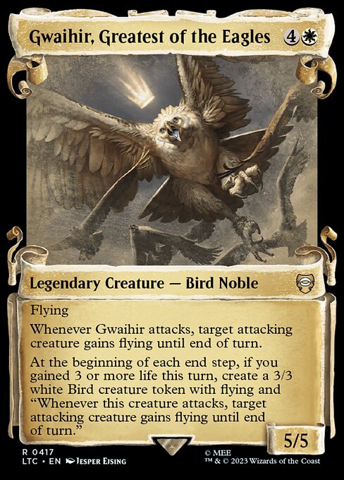 Gwaihir, Greatest of the Eagles (Showcase Scrolls)