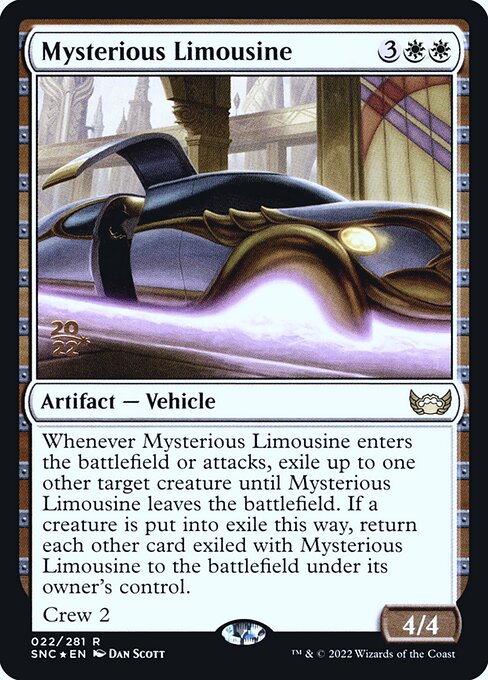 Mysterious Limousine (Streets of New Capenna Promos #22s)