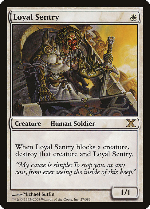 Loyal Sentry (10e) 27