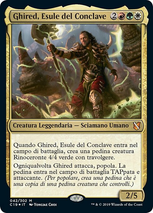 Ghired, Conclave Exile (Commander 2019 #42)