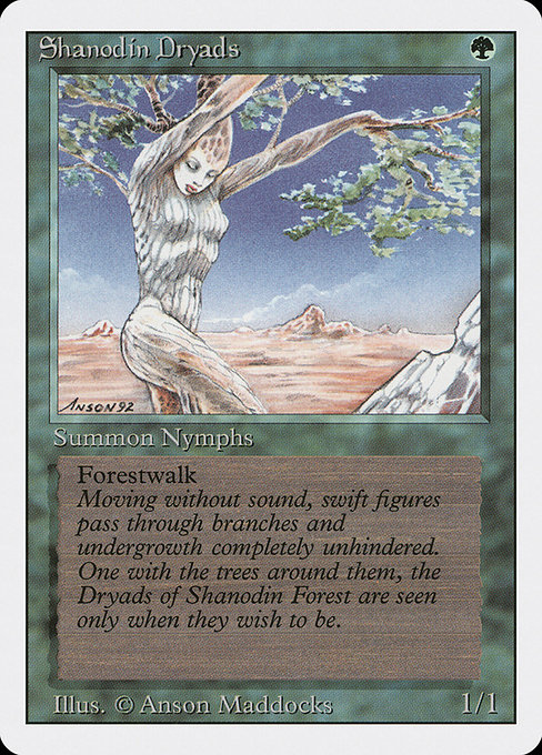 Shanodin Dryads (Revised Edition #216)