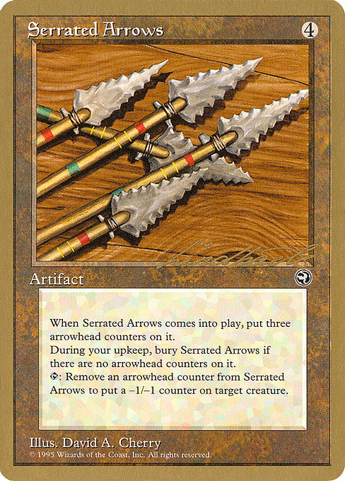 Serrated Arrows (Pro Tour Collector Set #ll110)