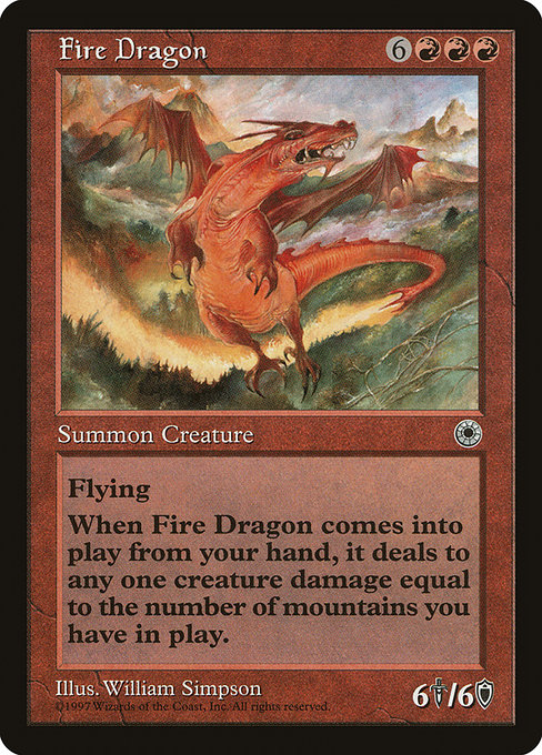 Dragon de feu|Fire Dragon