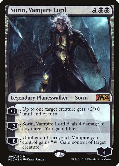 Sorin, Vampire Lord (Core Set 2020 #290)