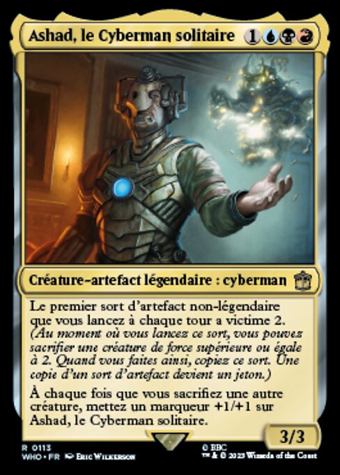Ashad, le Cyberman solitaire