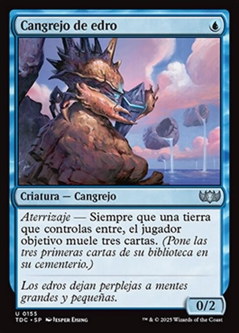 Cangrejo de edro