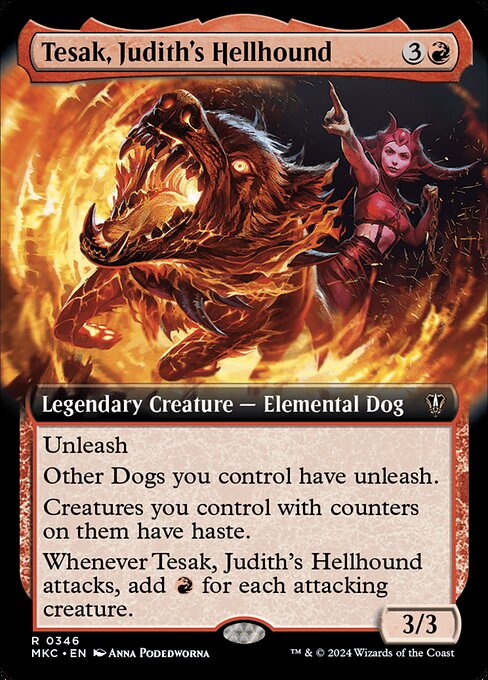Tesak, Judith's Hellhound card image