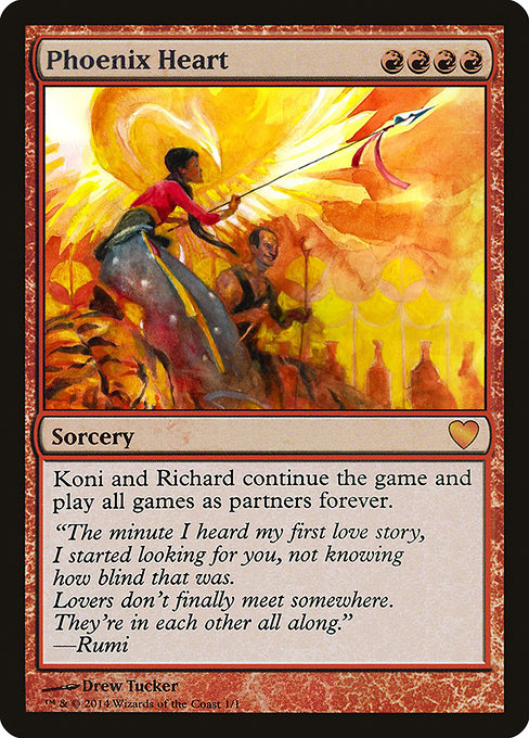 Phoenix Heart (Celebration Cards #7)