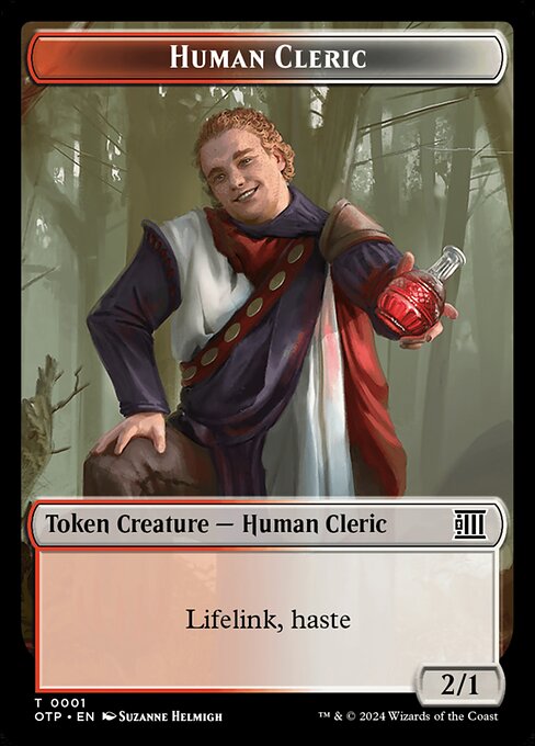 Human Cleric (Breaking News Tokens #1)