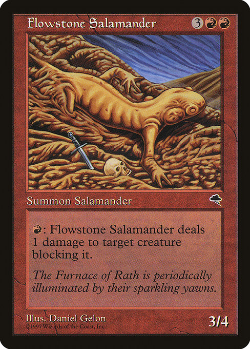 Flowstone Salamander card image