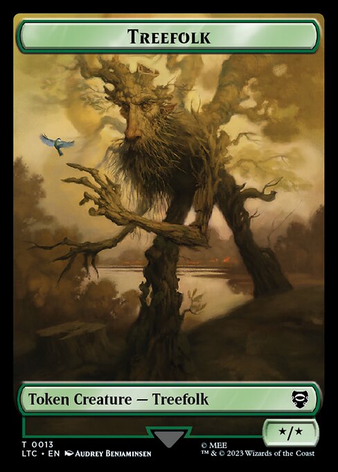 Treefolk (Tales of Middle-earth Commander Tokens #13)