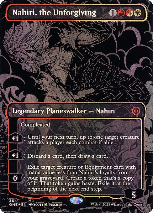 Nahiri, the Unforgiving (Phyrexia: All Will Be One #364)