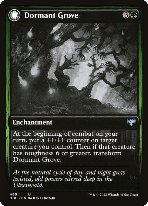 Dormant Grove // Gnarled Grovestrider (dbl) 465