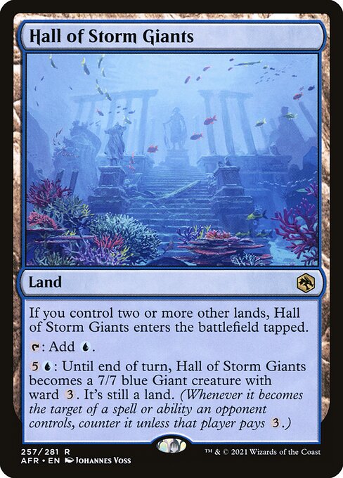 Hall of Storm Giants (afr) 257 Hall of Storm Giants (afr) 257