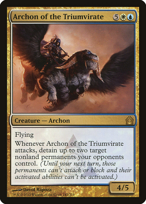 Archonte du Triumvirat|Archon of the Triumvirate