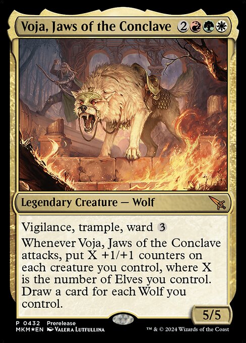 Voja, Jaws of the Conclave card image