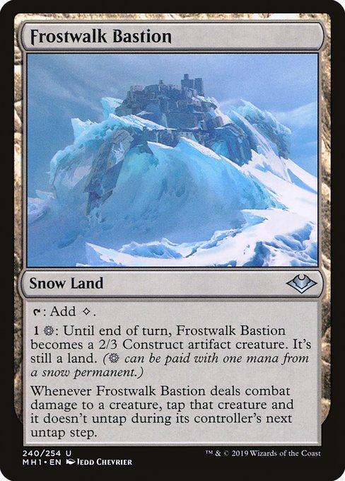 Frostwalk Bastion (mh1) 240