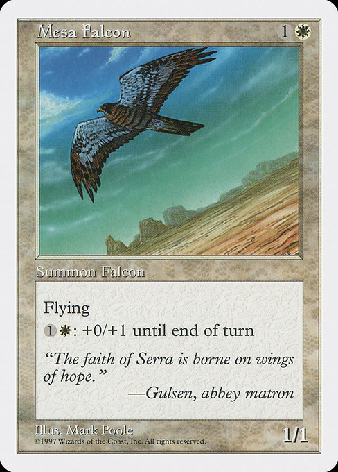 Faucon de Mesa|Mesa Falcon