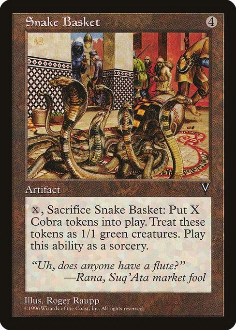 Snake Basket card image