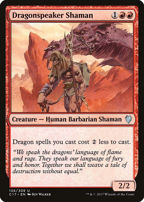 Dragonspeaker Shaman (Commander 2017 #136)