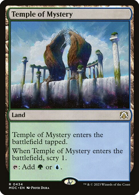 Temple of Mystery (March of the Machine Commander #434)