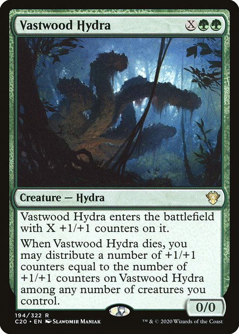 Vastwood Hydra (Commander 2020 #194)